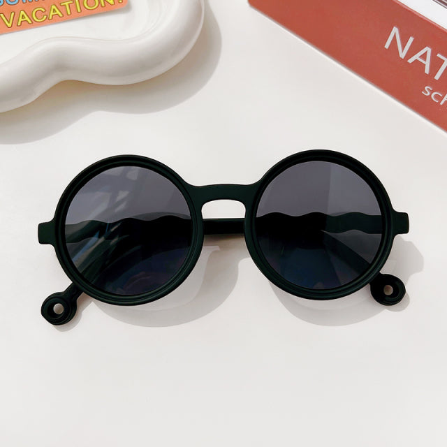 FFashion Round Sunglasses Children Vintage Sunglasses UV Protection Classic Kids Eyewear Some of the Style are Bear Shaped