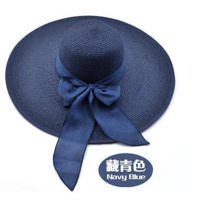 Woman Summer Large Brim Straw Hat