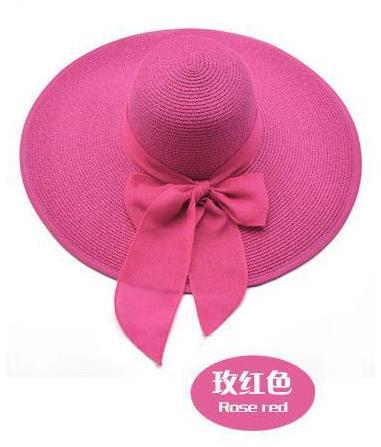 Woman Summer Large Brim Straw Hat