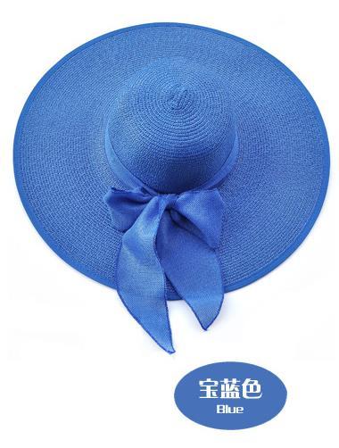 Woman Summer Large Brim Straw Hat