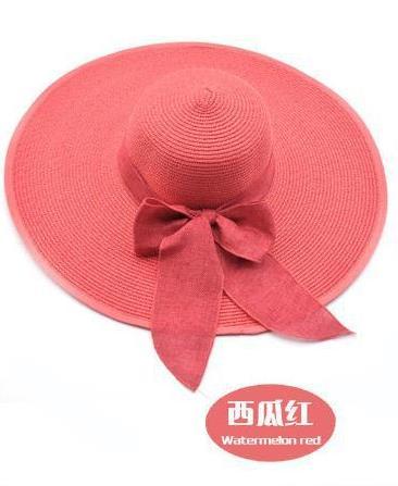Woman Summer Large Brim Straw Hat