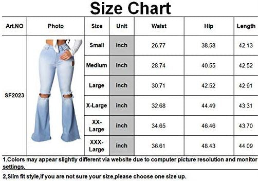 Classic Jeans With Tear