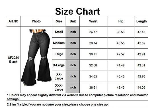 Classic Jeans With Tear