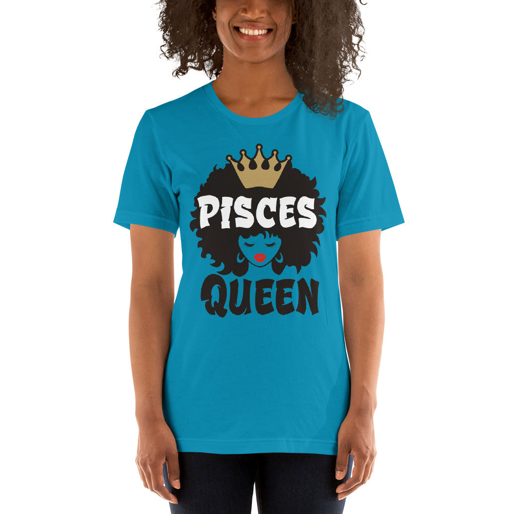 PISCES QUEEN Short-Sleeve Unisex T-Shirt