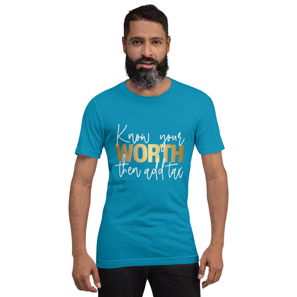 Know Your Worth Short-sleeve unisex t-shirt