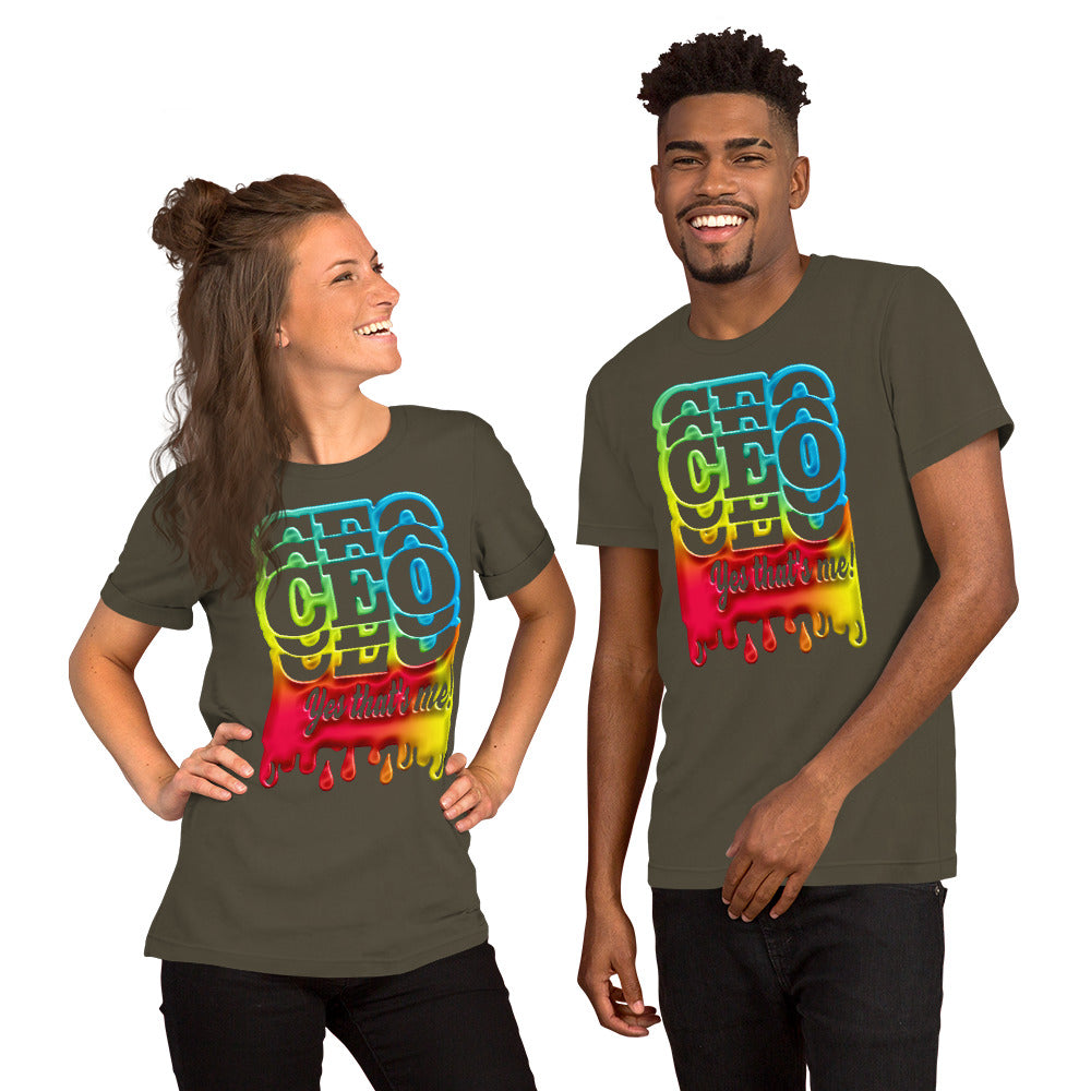 CEO YES THAT'S ME SHORT-SLEEVE UNISEX T-SHIRT