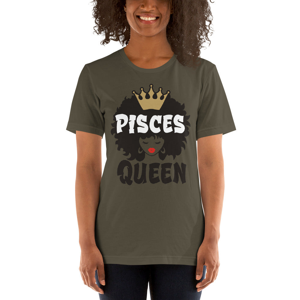 PISCES QUEEN Short-Sleeve Unisex T-Shirt