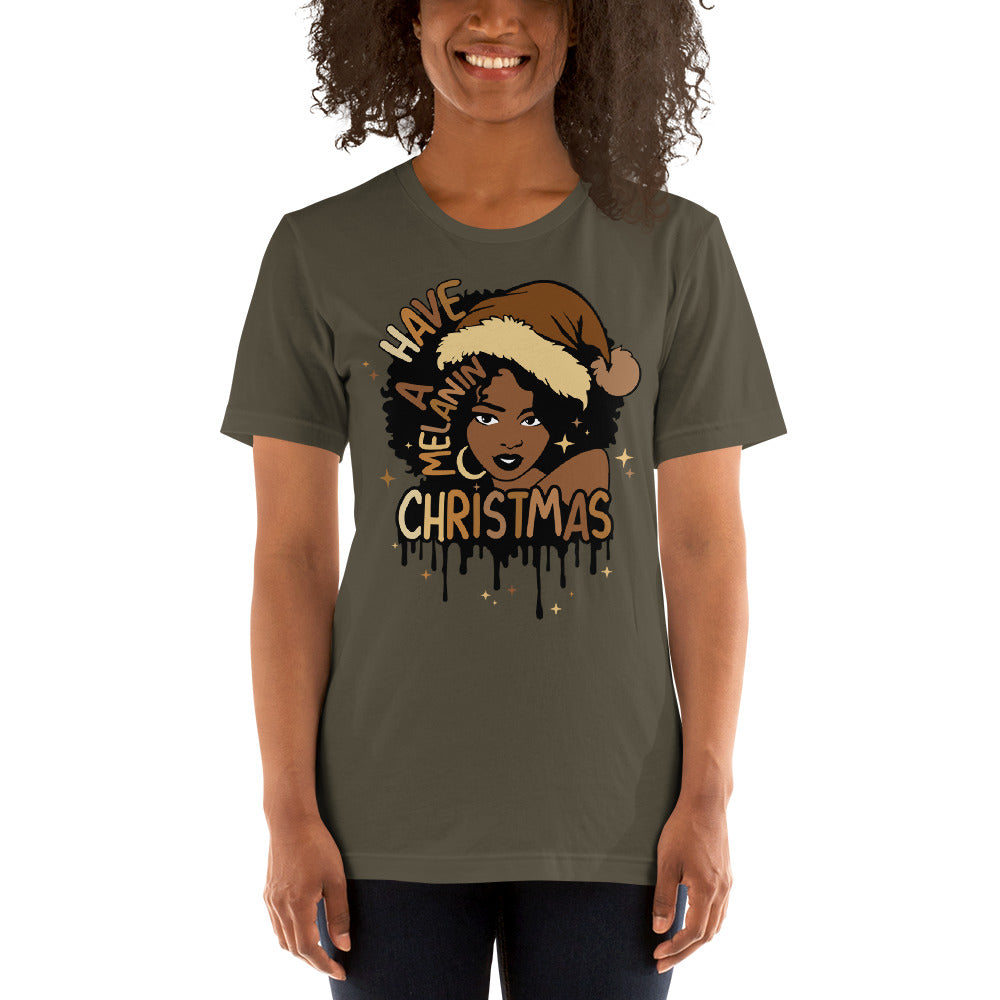 Melanan Christmas Short-Sleeve Unisex T-Shirt
