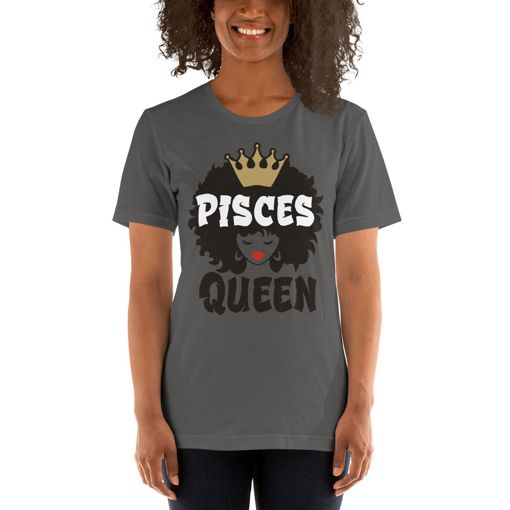 PISCES QUEEN Short-Sleeve Unisex T-Shirt