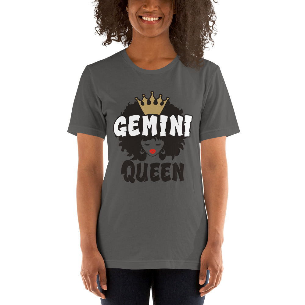 GEMINI QUEEN Short-Sleeve Unisex T-Shirt