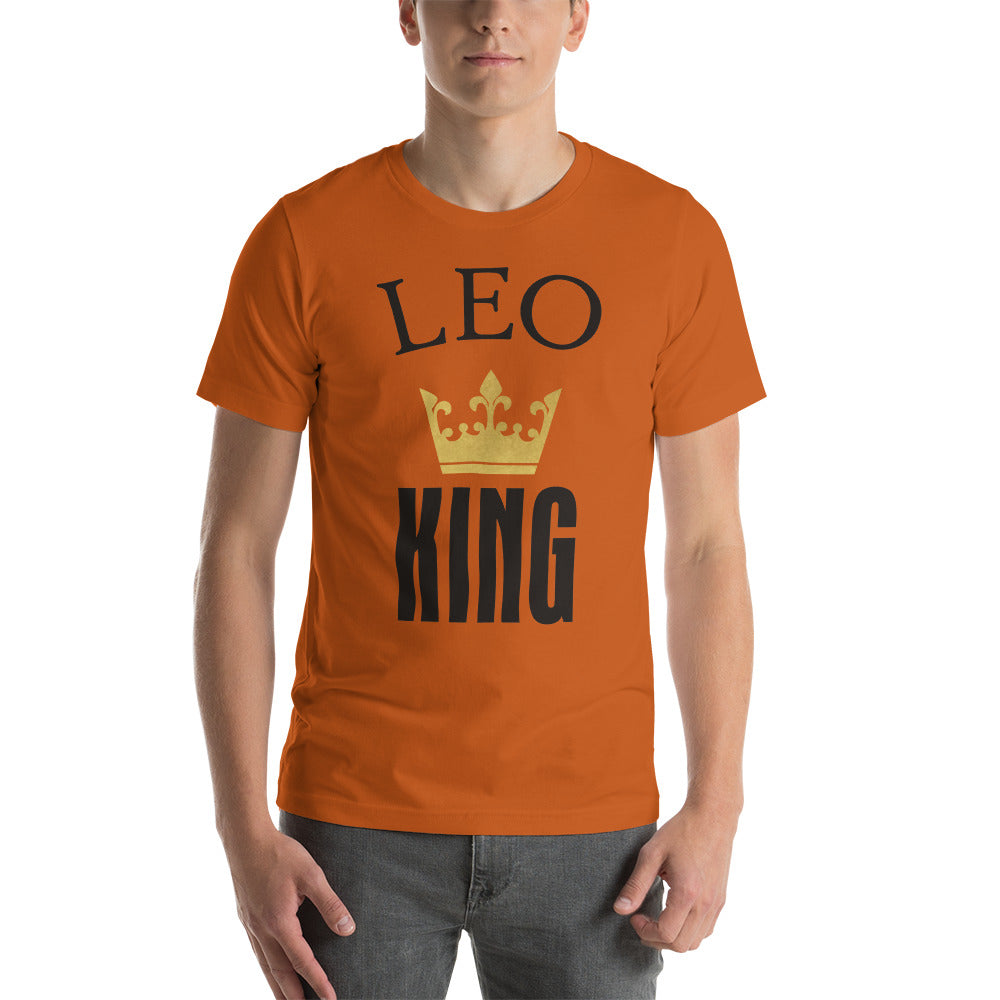 LEO KING Short-Sleeve Unisex T-Shirt