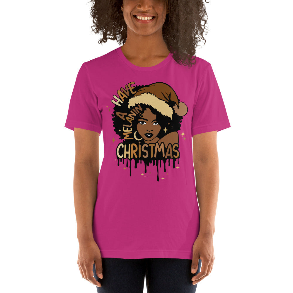 Melanan Christmas Short-Sleeve Unisex T-Shirt