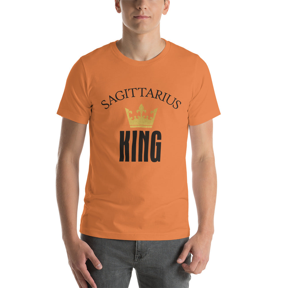 SAGITARIUS KING Short-Sleeve Unisex T-Shirt