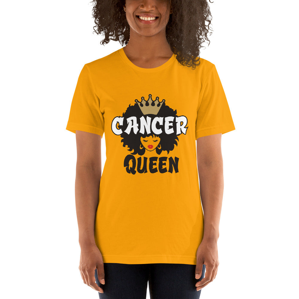 CANCER QUEEN Short-Sleeve Unisex T-Shirt