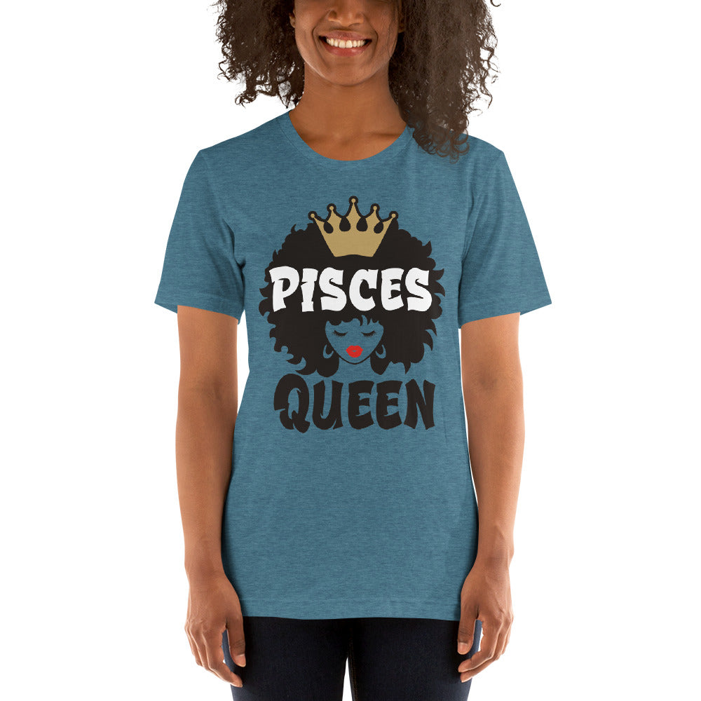 PISCES QUEEN Short-Sleeve Unisex T-Shirt