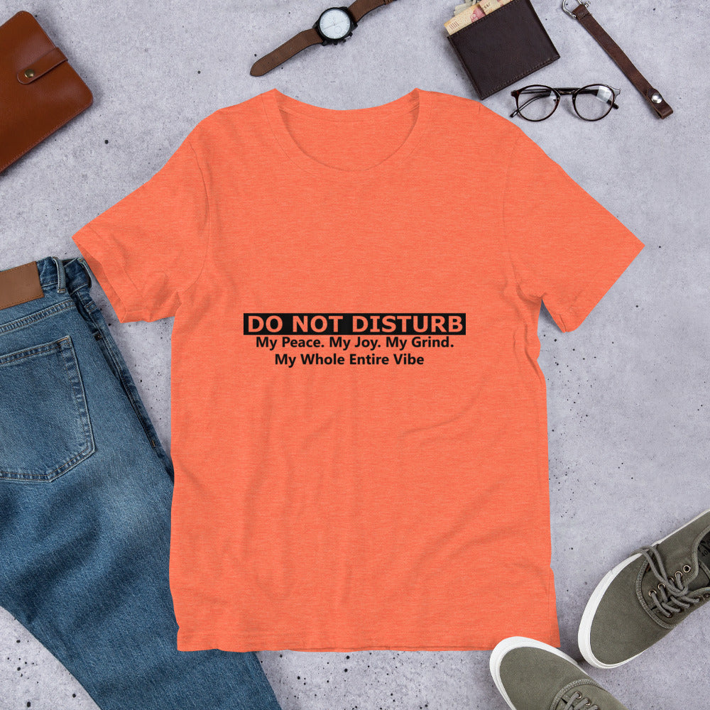 DO NOT DISTURB Short-Sleeve Unisex T-Shirt