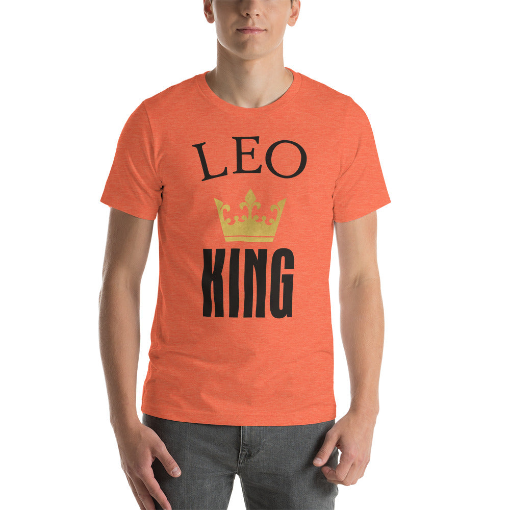 LEO KING Short-Sleeve Unisex T-Shirt