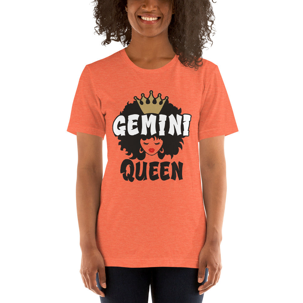 GEMINI QUEEN Short-Sleeve Unisex T-Shirt