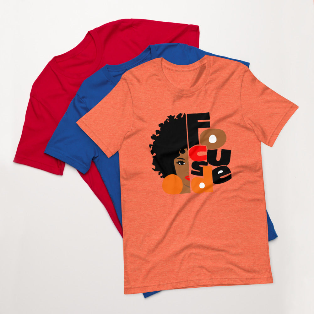 FOCUSED Short-Sleeve Unisex T-Shirt