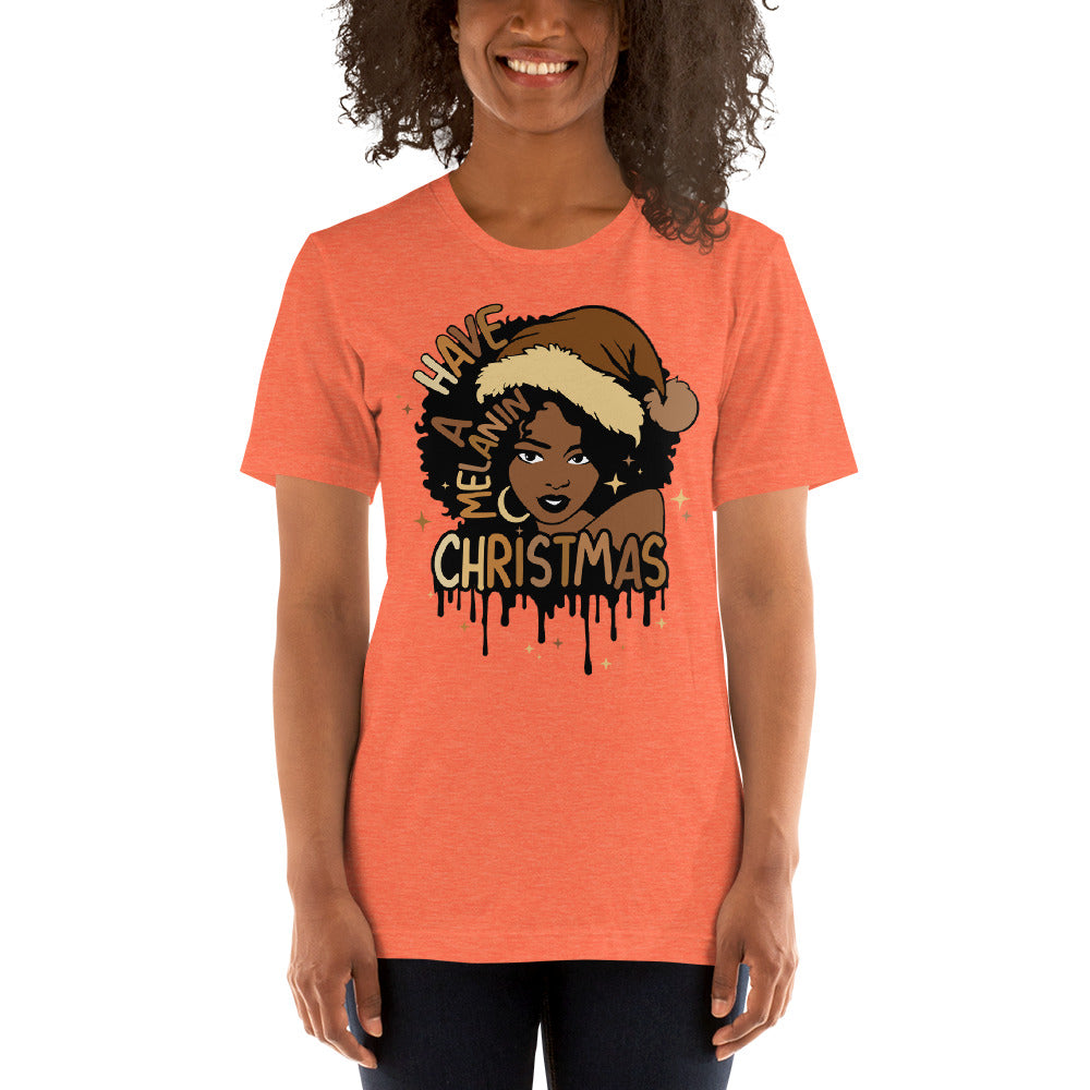 Melanan Christmas Short-Sleeve Unisex T-Shirt