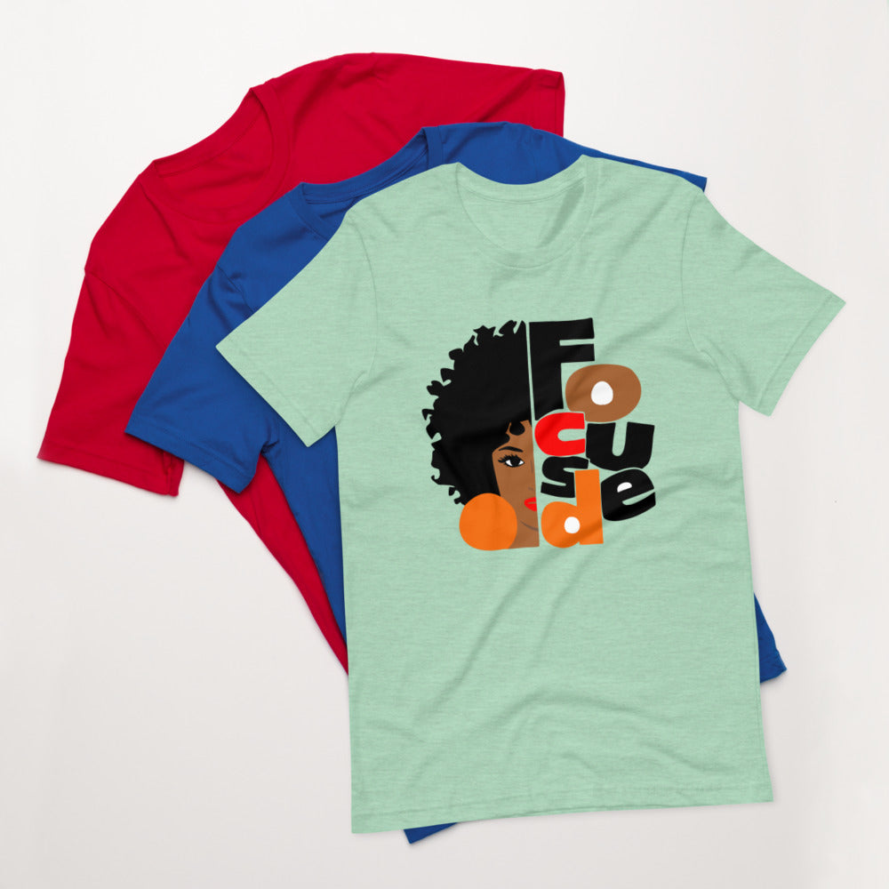 FOCUSED Short-Sleeve Unisex T-Shirt
