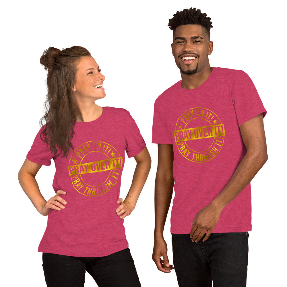 Pray Over It Short-Sleeve Unisex T-Shirt