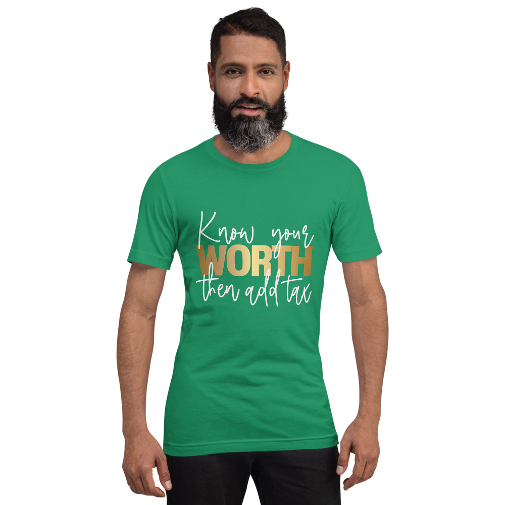 Know Your Worth Short-sleeve unisex t-shirt