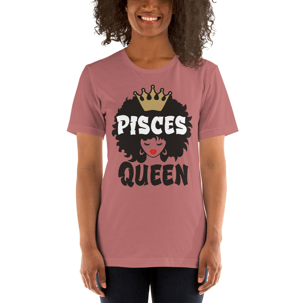 PISCES QUEEN Short-Sleeve Unisex T-Shirt