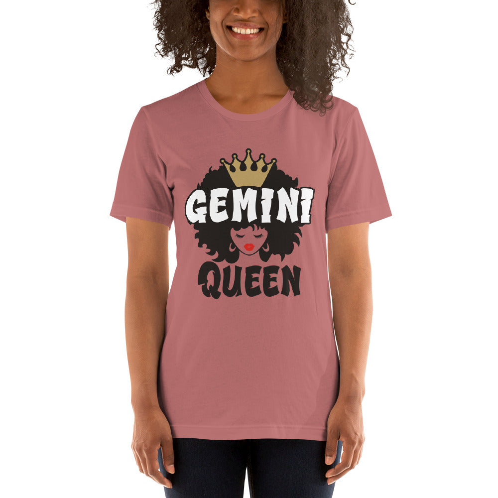 GEMINI QUEEN Short-Sleeve Unisex T-Shirt