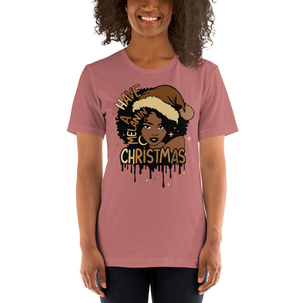 Melanan Christmas Short-Sleeve Unisex T-Shirt