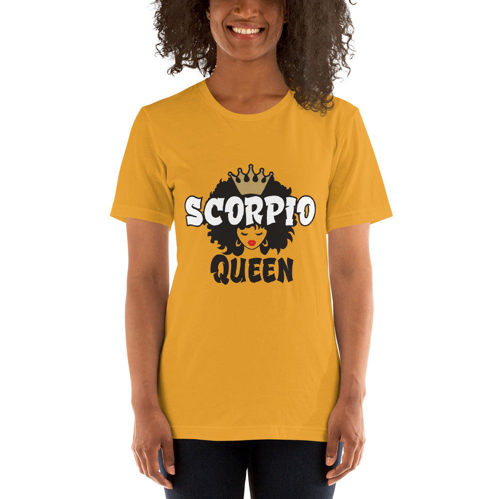 SCORPIO QUEEN Short-Sleeve Unisex T-Shirt