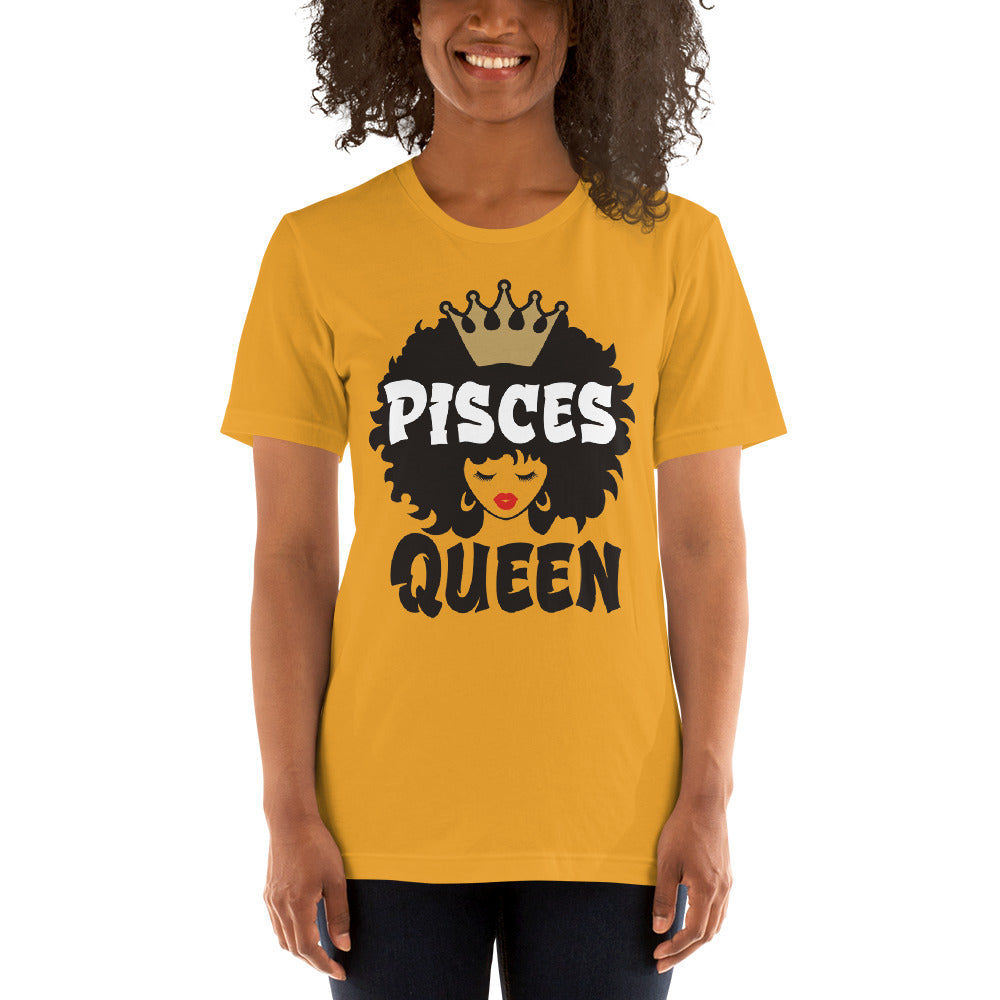 PISCES QUEEN Short-Sleeve Unisex T-Shirt