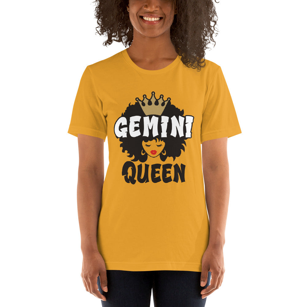 GEMINI QUEEN Short-Sleeve Unisex T-Shirt
