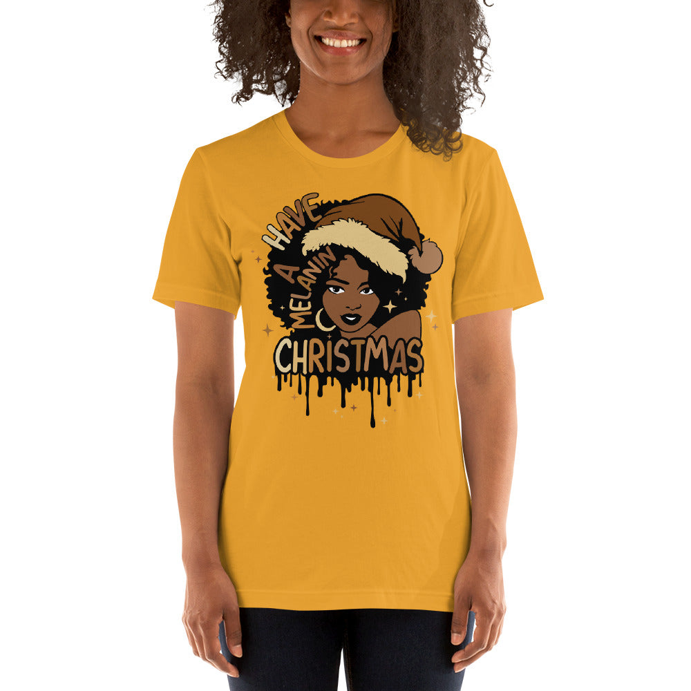 Melanan Christmas Short-Sleeve Unisex T-Shirt