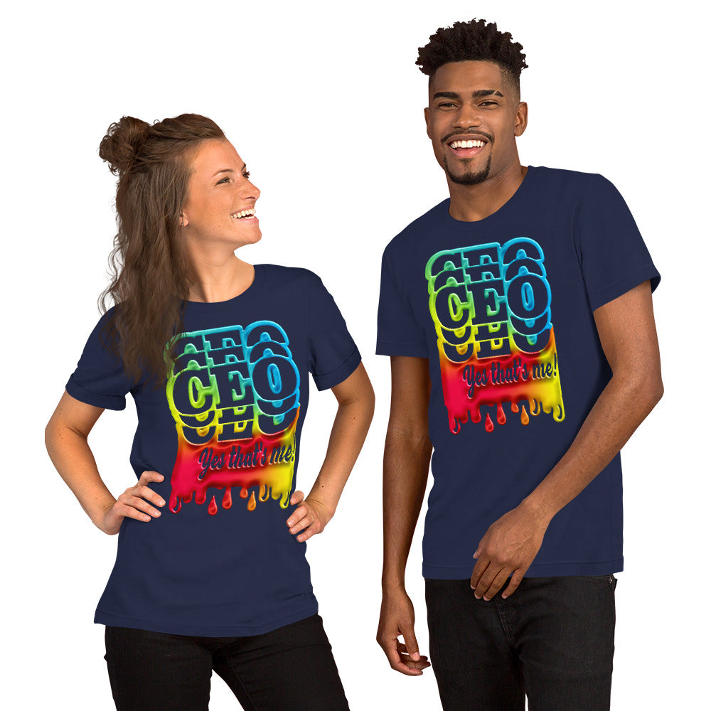 CEO YES THAT'S ME SHORT-SLEEVE UNISEX T-SHIRT