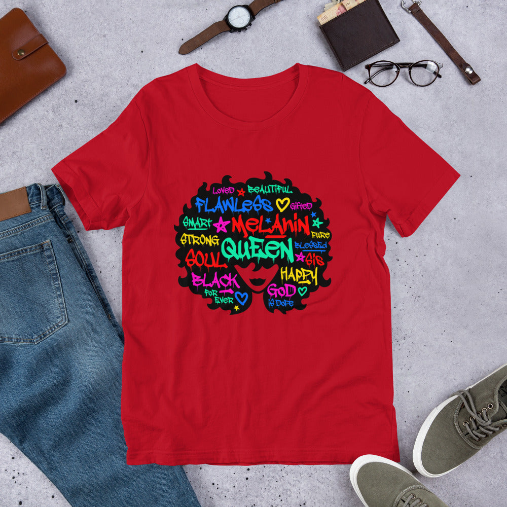 Graffiti Afro (Short-Sleeve Unisex T-Shirt)