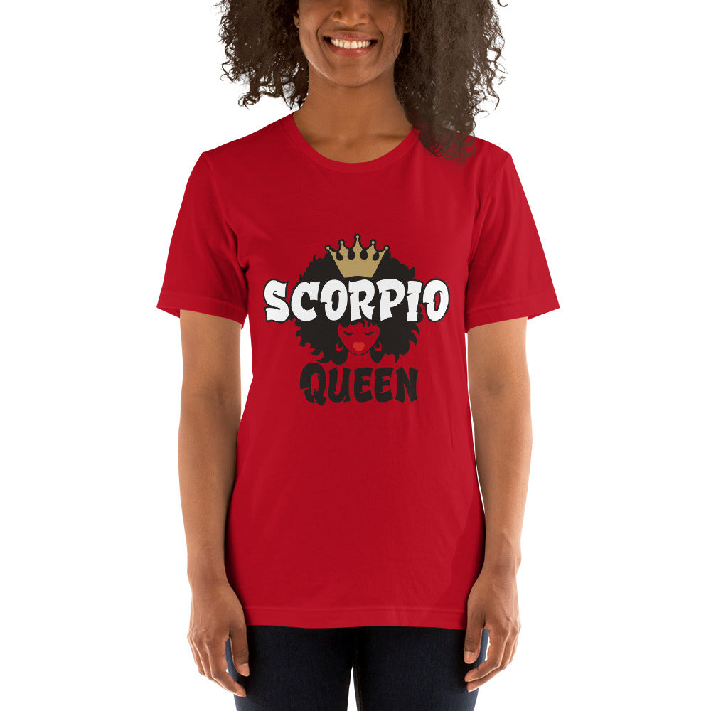 SCORPIO QUEEN Short-Sleeve Unisex T-Shirt