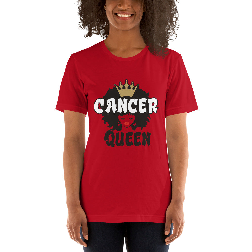 CANCER QUEEN Short-Sleeve Unisex T-Shirt