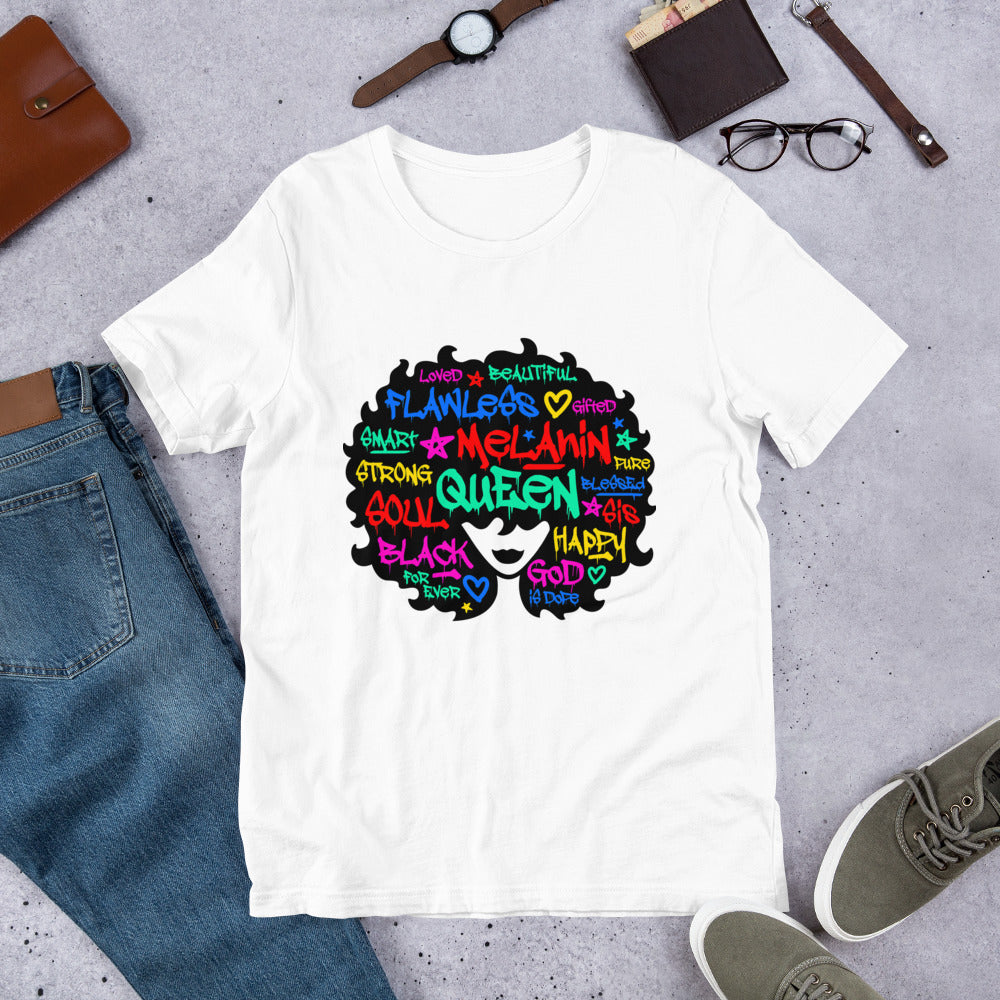 Graffiti Afro (Short-Sleeve Unisex T-Shirt)