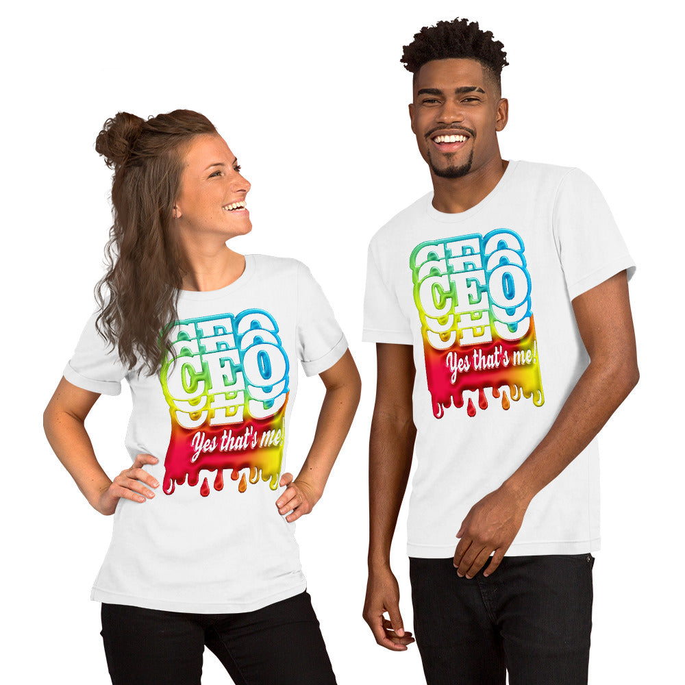 CEO YES THAT'S ME SHORT-SLEEVE UNISEX T-SHIRT