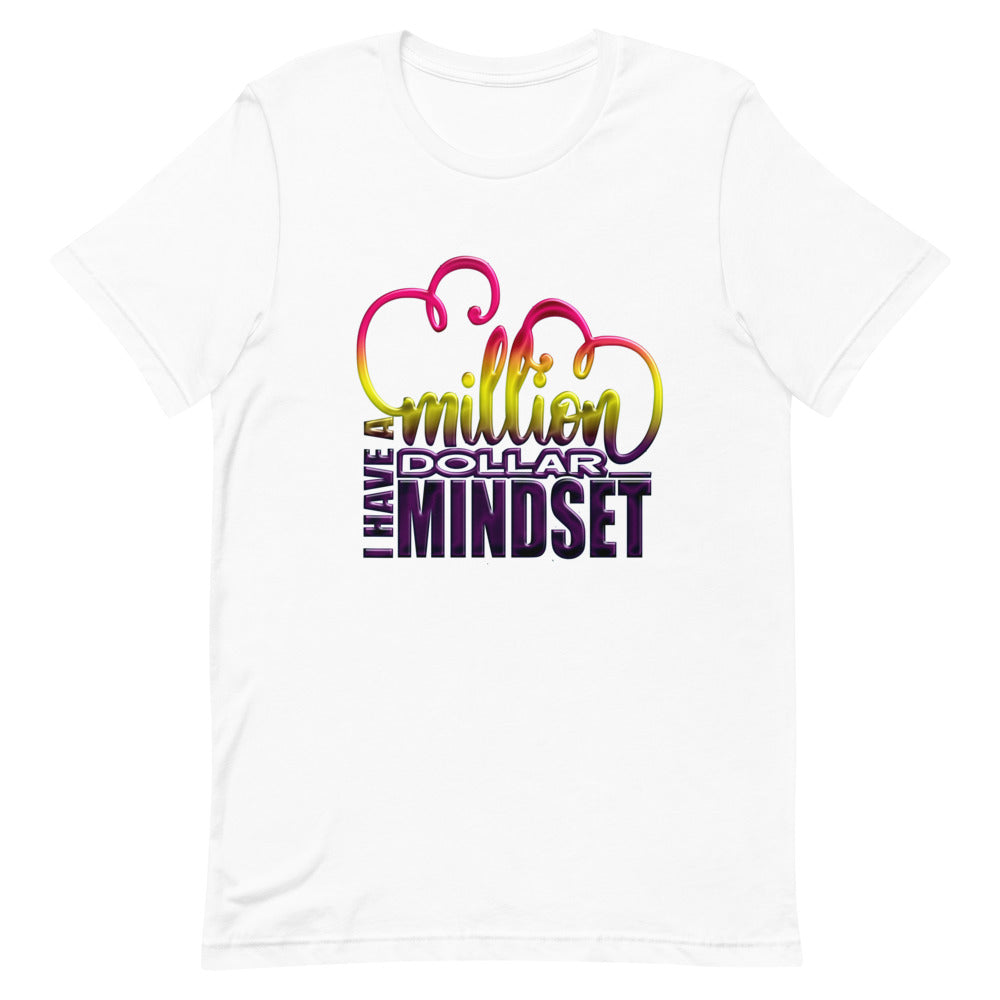 Million Dollar Mindset Short-Sleeve Unisex T-Shirt