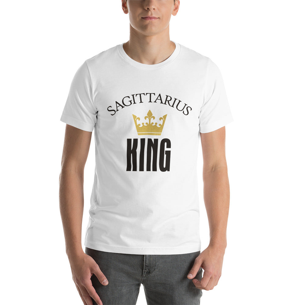 SAGITARIUS KING Short-Sleeve Unisex T-Shirt