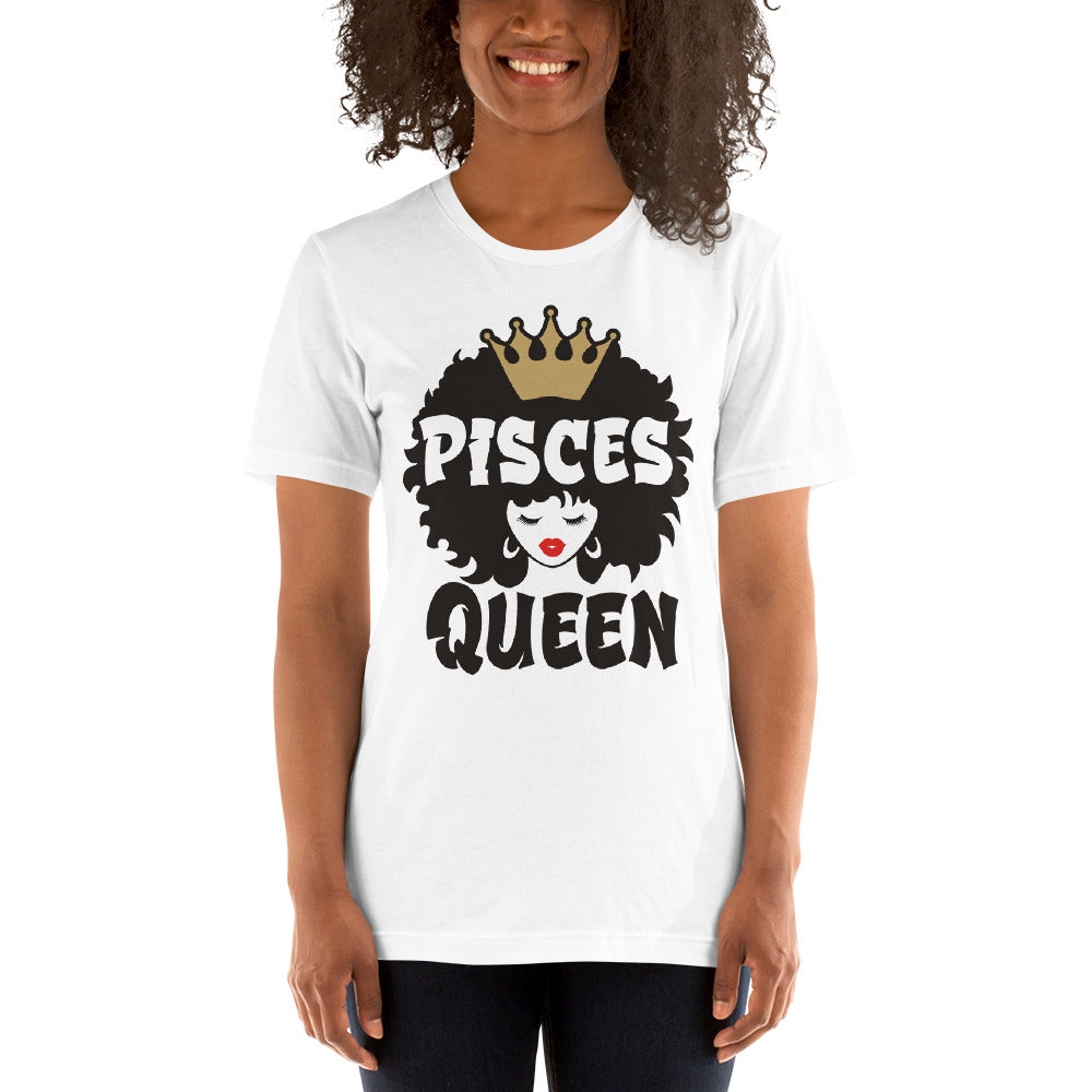 PISCES QUEEN Short-Sleeve Unisex T-Shirt