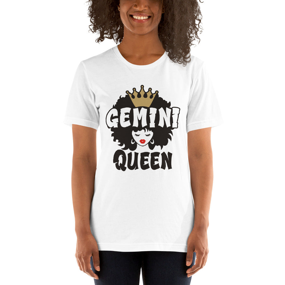 GEMINI QUEEN Short-Sleeve Unisex T-Shirt