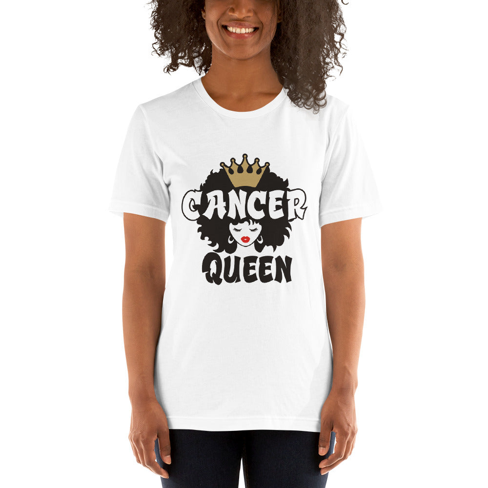 CANCER QUEEN Short-Sleeve Unisex T-Shirt