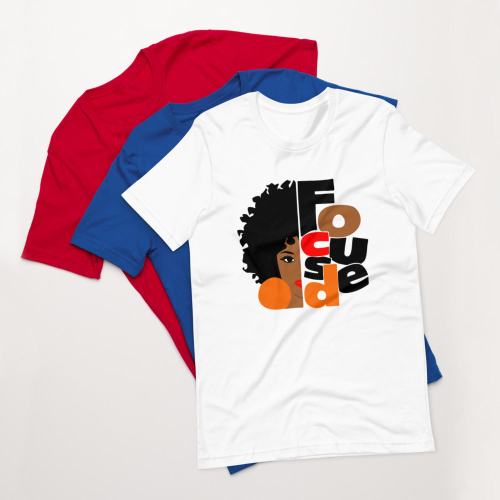 FOCUSED Short-Sleeve Unisex T-Shirt