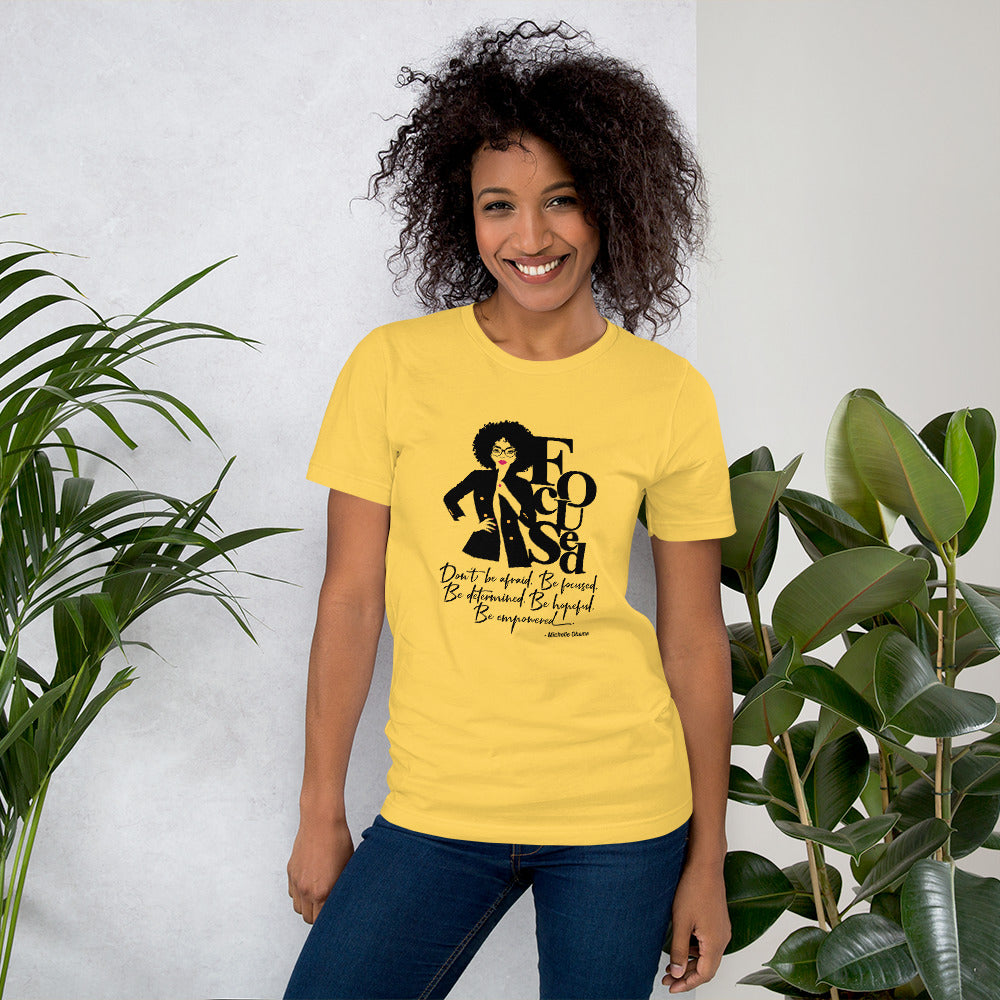 FOCUSED (Short-Sleeve Unisex T-Shirt)