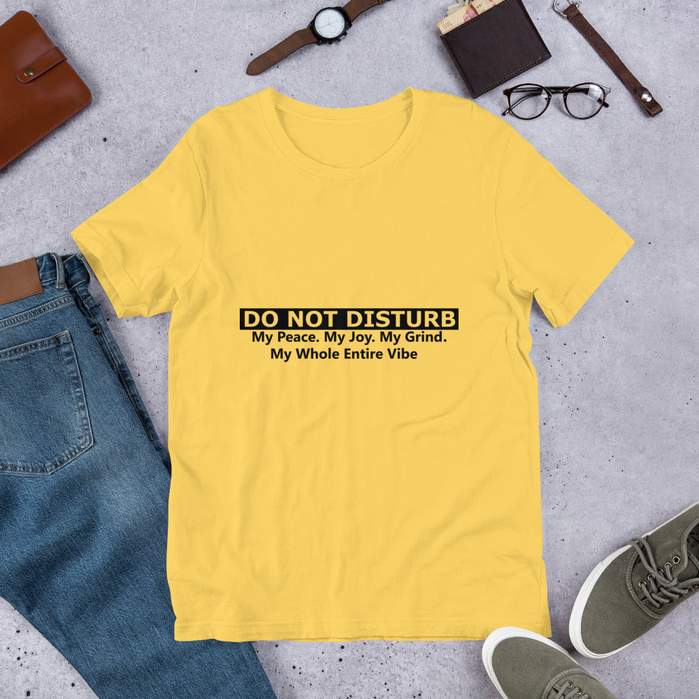 DO NOT DISTURB Short-Sleeve Unisex T-Shirt