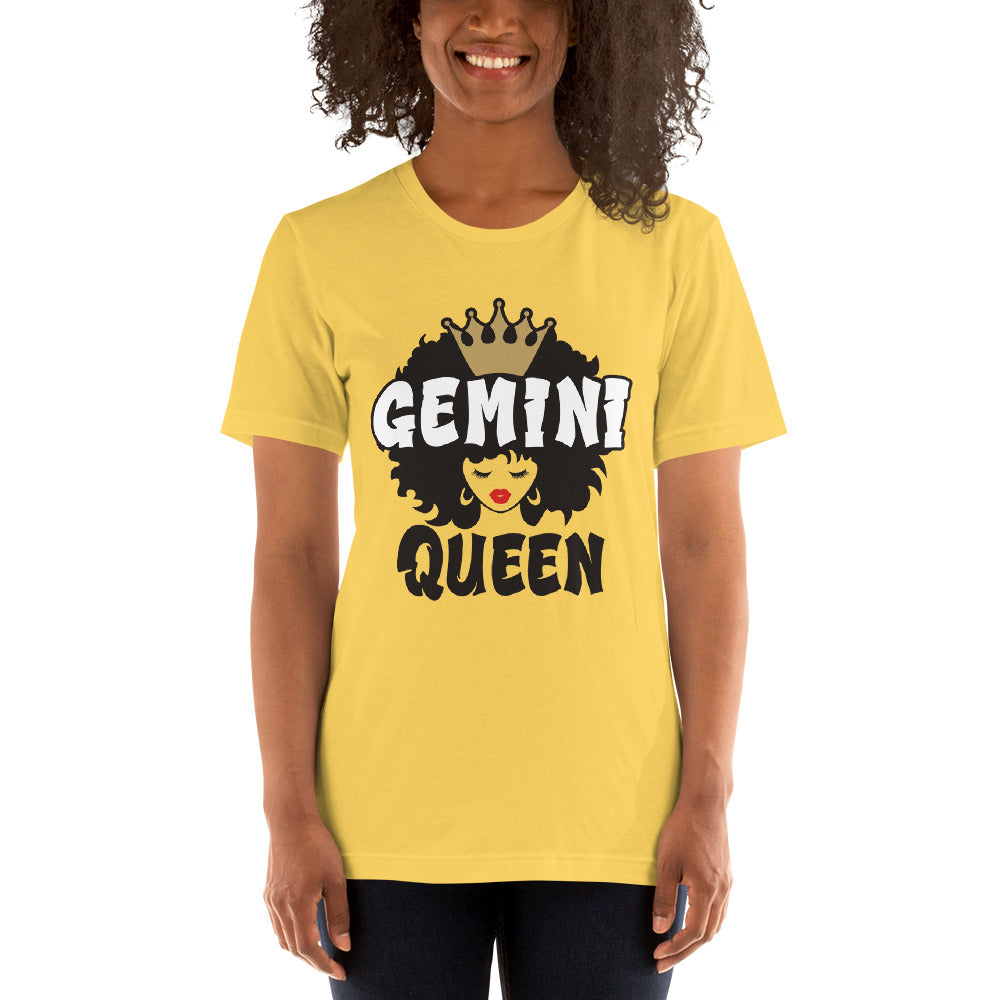 GEMINI QUEEN Short-Sleeve Unisex T-Shirt