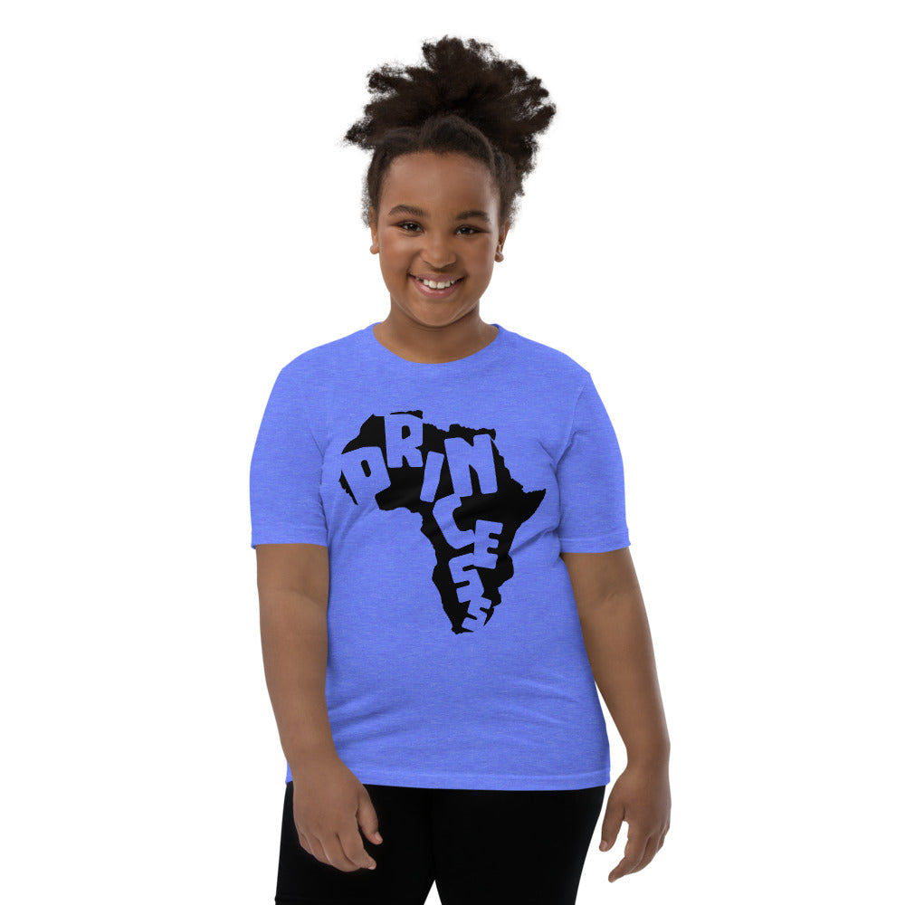 African Princess Youth Short Sleeve T-Shirt